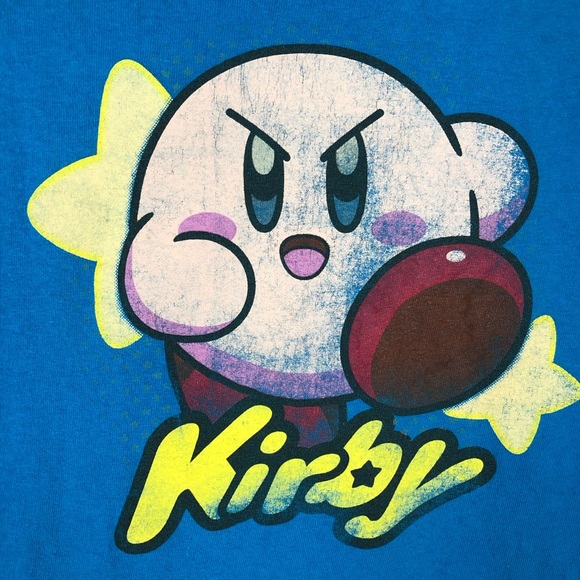 Kirby T Shirt Tee Anime Cartoon Video game - Picture 2 of 3
